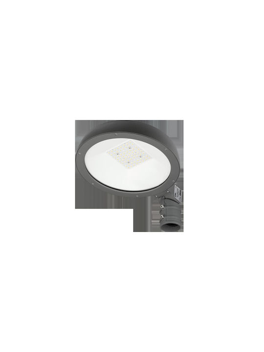 LED line AC-T3 Πλαφονιέρα Οροφής Εξωτερικού Χώρου με Ενσωματωμένο LED σε Γκρι Χρώμα