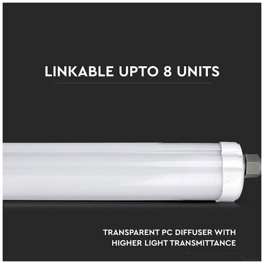 V-TAC Lighting Batten with Integrated LED 48W 150cm