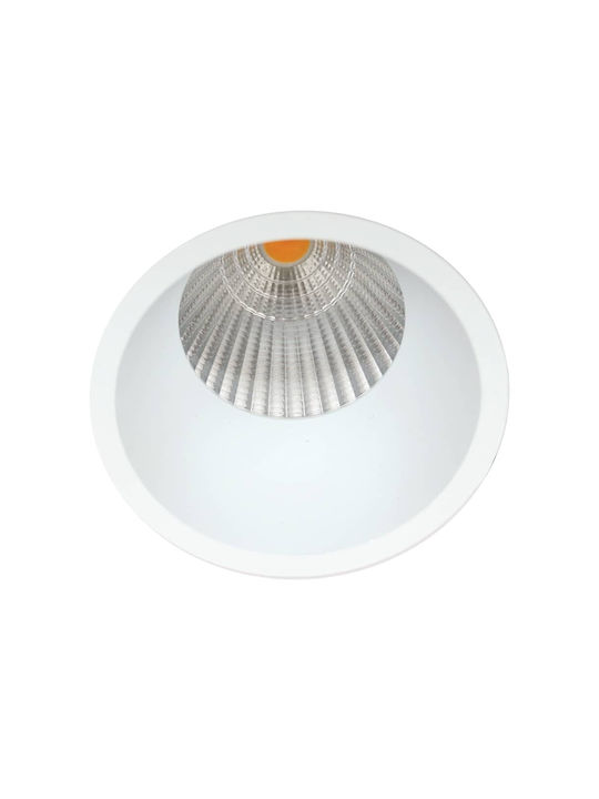 Gekas Spot de Exterior cu LED Integrat în Culoare Alb 42-000056