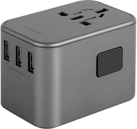 Energea Steckdosenadapter von Universal zu Universal