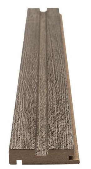 3D Πάνελ Τοίχου από PVC με Κόλλα Καφέ 275x11.9εκ.