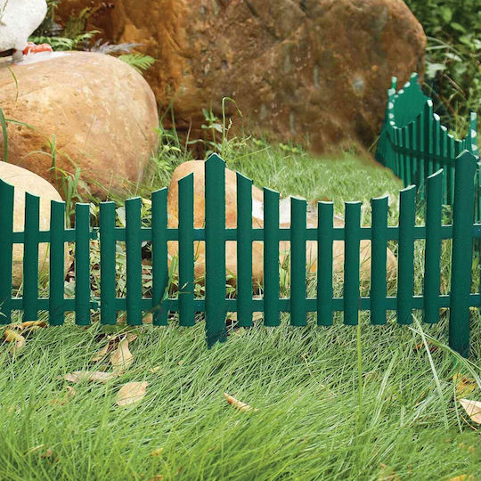 Grasher Plastic Garden Hedge In Green Colour 33cm x 2.3m 4 Pieces