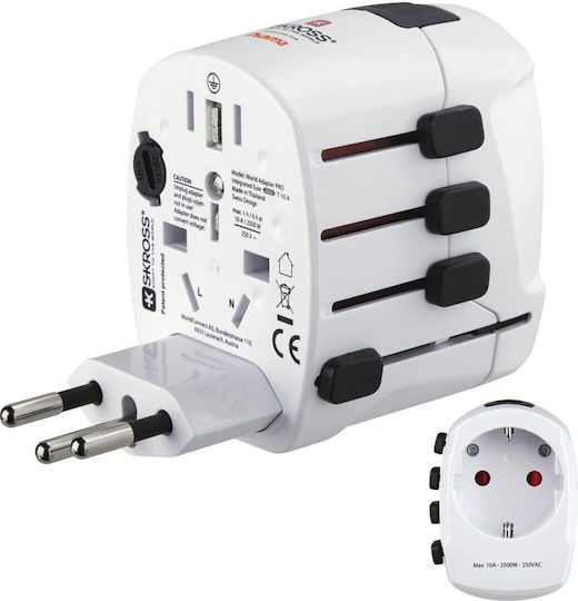 HAMA Universal Steckdosenadapter von Universal zu Universal