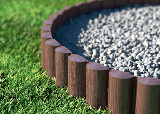 Cellfast Plastic Garden Hedge In Brown Colour 17x24cm 5 Pieces