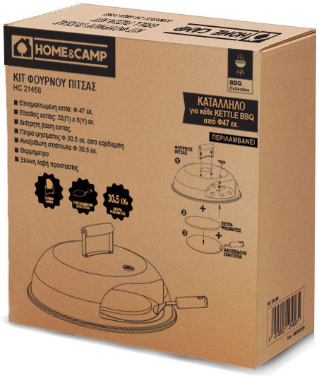 Home & Camp Set Accesorii pentru Grătare Kit pentru cuptor de pizza
