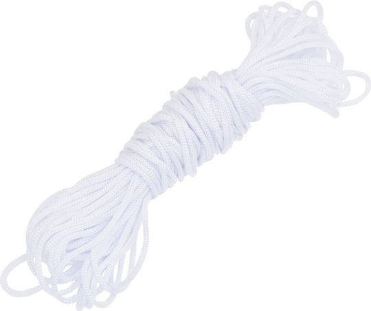 vidaXL Sonnensegel Weiß auf Rolle Mit Hoop & mit PVC-Beschichtung 0.75x5m