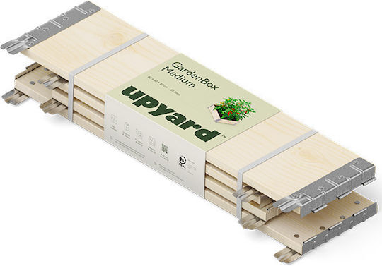 Garden Raised Bed Hydrostab Upyard Wood 120x80 Cm