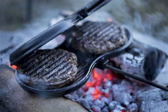 Petromax Αξεσουάρ για Ψησταριές Μαντεμένιο Σκεύος Burger