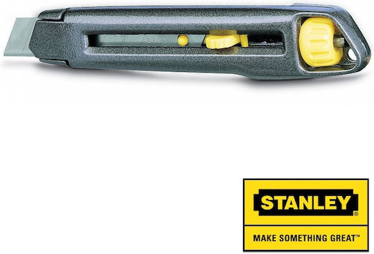 Stanley 18mm Metal Wide Snap-Off Blade Utility Knife 0-10-018