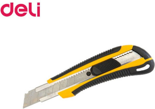 Deli Folding Knife Security Yellow