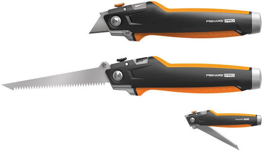 Fiskars Κοπίδι Φαλτσέτα Carbonmax Ασφαλείας με Μεταλλικό Σώμα