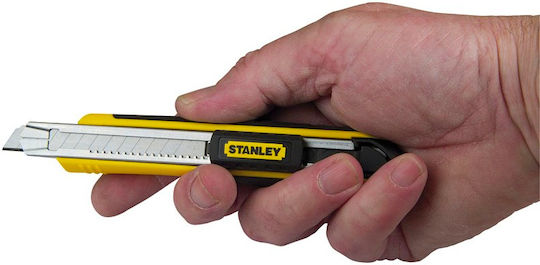 Stanley Folding Knife FatΜax with Blade Width 9mm Yellow