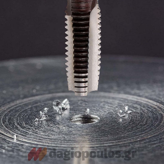 Helix 0800808100 Hand Taps Steel 8x100mm 2pcs