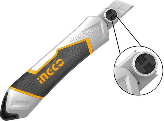 Ingco Folding Knife with Blade Width 18mm