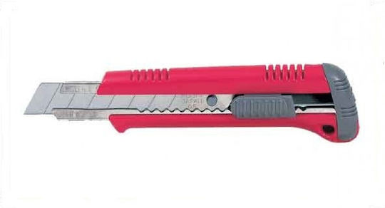 KDS Folding Knife with Blade Width 18mm Red