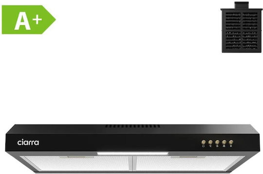 Ciarra Independentă Hotă 59.6cm Negru