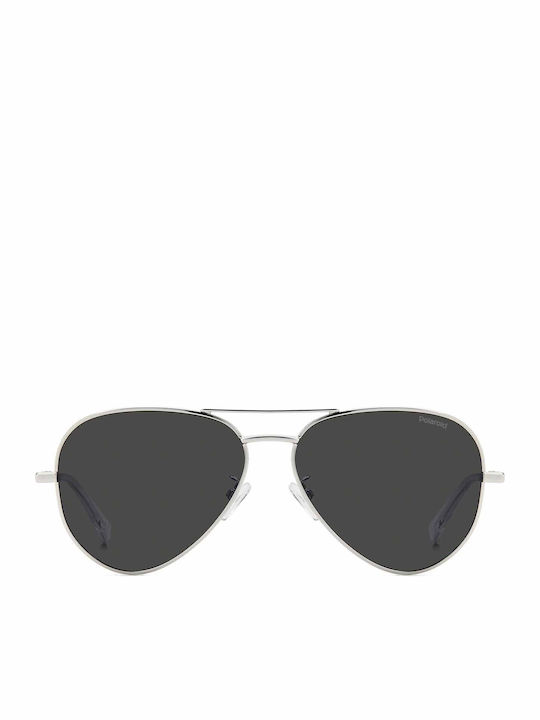 Polaroid Bărbătești Ochelari de soare cu Argintiu Cadru și Gri Lentilă PLD4186/G 010/M9