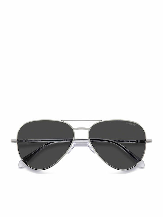 Polaroid Bărbătești Ochelari de soare cu Argintiu Cadru și Gri Lentilă PLD4186/G 010/M9