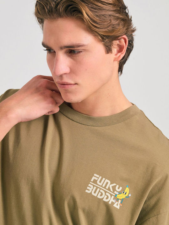 T-shirt Χακί