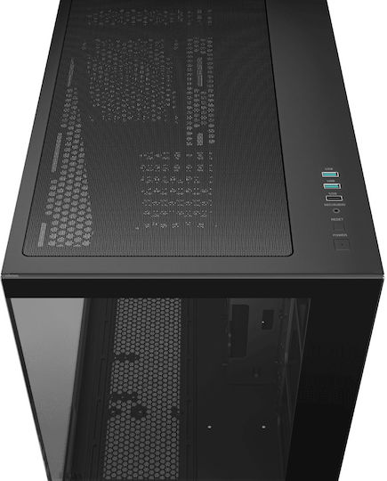 Deepcool CG530 Gaming Midi Tower Κουτί Υπολογιστή με Πλαϊνό Παράθυρο Μαύρο