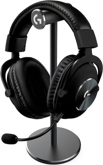 Logitech G Pro X & Premium Headset Stand Over Ear Gaming Headset με σύνδεση USB / 3.5mm