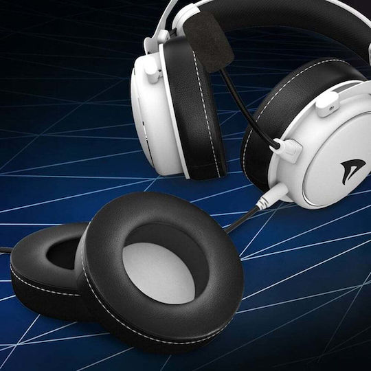 Sharkoon Skiller SGH50 Over Ear Gaming Headset with Connection 3.5mm Gray