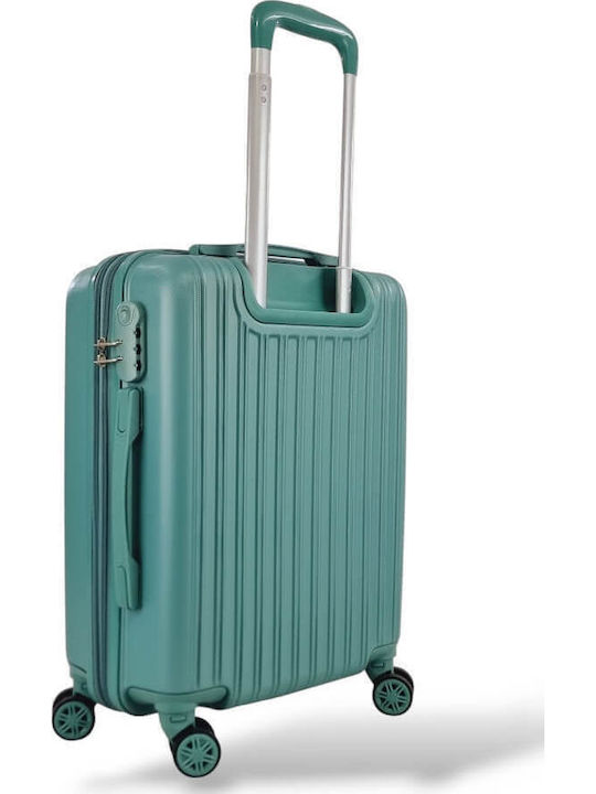 Playful Bags Cabin Travel Suitcase Hard Veraman with 4 Wheels Height 55cm