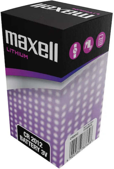 Maxell Cr2012 3v Lithium Button Battery