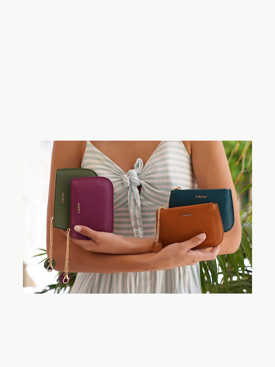 Small Leather Women's Wallet Cards with RFID Mint