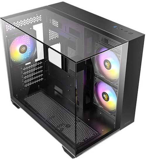 Antec CX600M Trio ARGB Gaming Mini Tower Κουτί Υπολογιστή Μαύρο