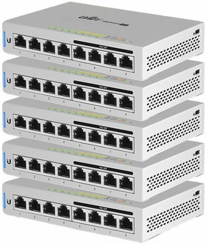 Ubiquiti Unifi Switch 8 Managed PoE+ Switch με 8 Θύρες Gigabit (1Gbps) Ethernet