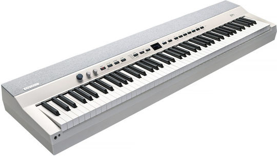 Kurzweil Electric Stage Piano with 88 Weighted Keys Built-in Speakers and Connection with Headphones White