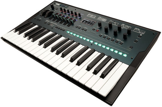 Korg Synthesizer Opsix Mkii Altered with 37 Keys with Headphones Black