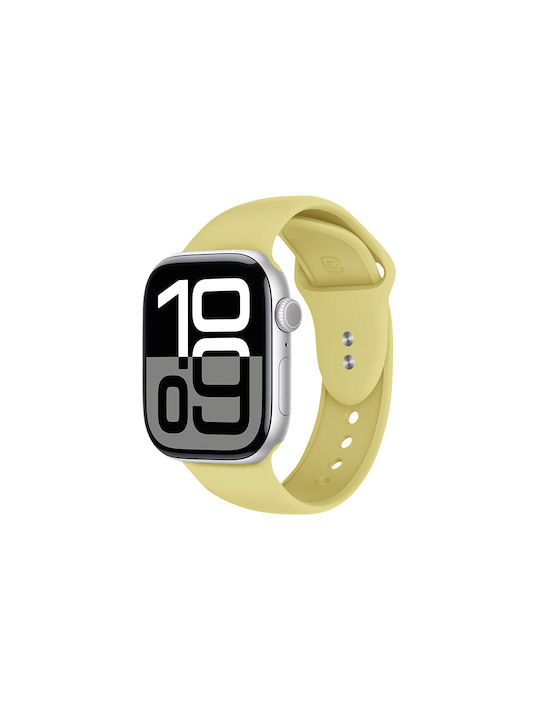 Crong Liquid Strap Apple Watch 38 40 41 42mm Straw