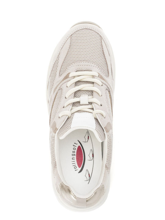 Damen Anatomisch Sneakers Puder