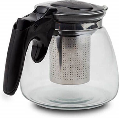 Teapot with Filter Glass Transparent 900ml