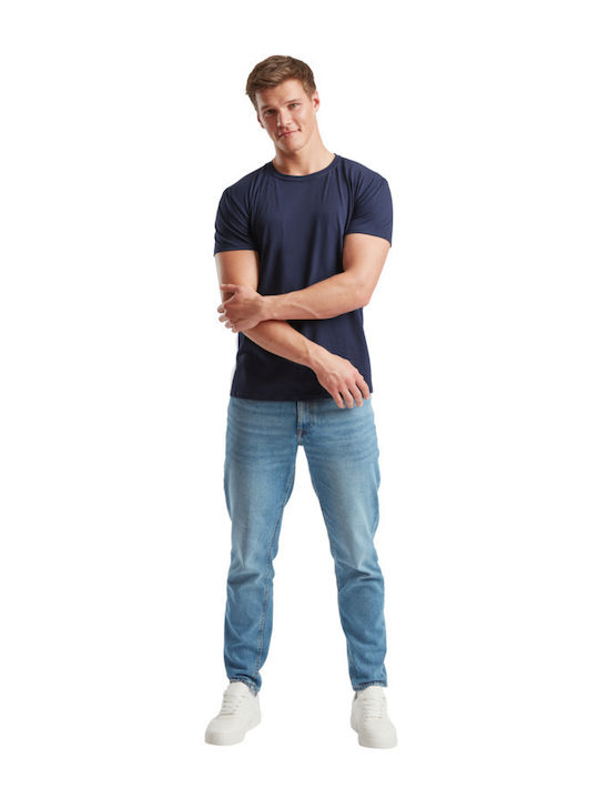 Fruit of the Loom Werbe-T-Shirt in Marineblau Farbe 0614300