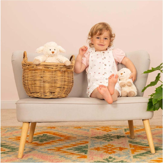 Teddy Maggi White Plush Lamb for 3+ Years 27 cm