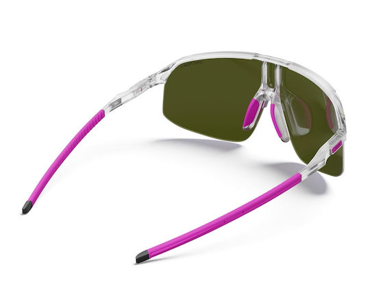Julbo Fahrradbrillen mit Rosa Rahmen und Photochrom Linsen