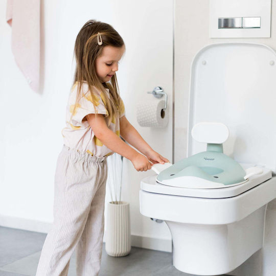 Kindsgut Toddler Toilet Seat with Handles Green