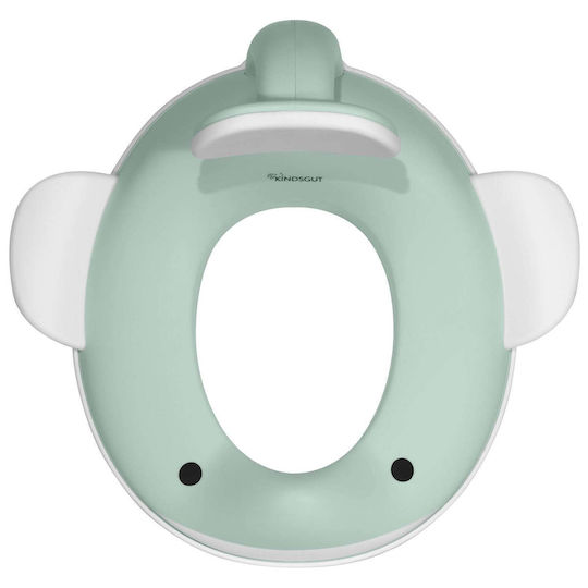Kindsgut Toddler Toilet Seat with Handles Green