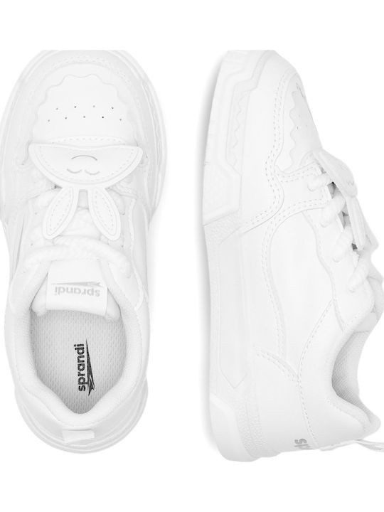 Kinder Sneakers Hoch Weiß