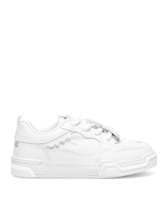 Kinder Sneakers Hoch Weiß