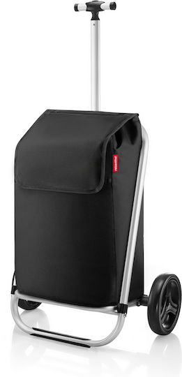 Shopping Trolley Black 33x10x33cm