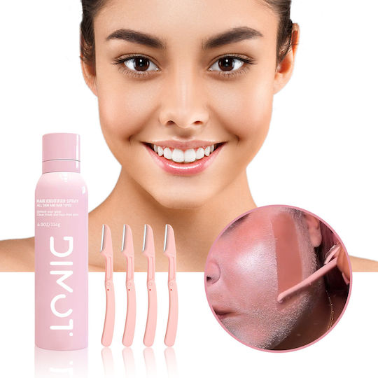 Hair Identifier Spray Face Shaving Powder Spray Women Facial Hair Spray Face Body Hair Identifier Spray Face Spray Shaving Peach Fuzz Spray All Skin Types