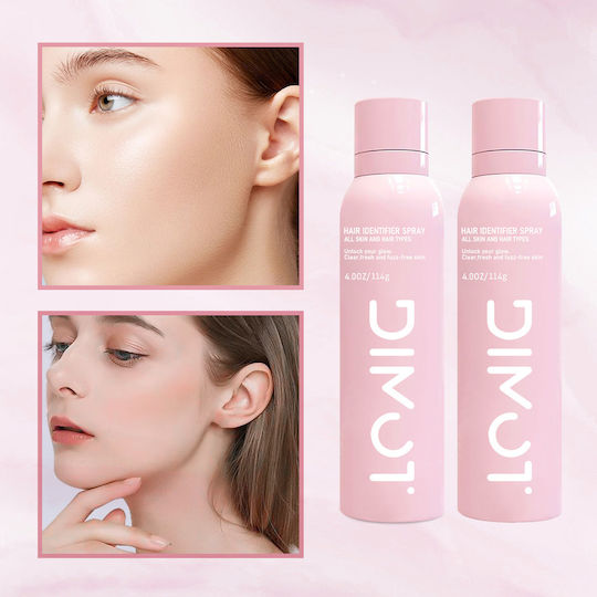 Hair Identifier Spray Face Shaving Powder Spray Women Facial Hair Spray Face Body Hair Identifier Spray Face Spray Shaving Peach Fuzz Spray All Skin Types