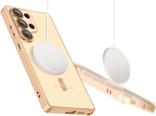 Tech-Protect Magflex Umschlag Rückseite Silikon Transparent (Galaxy S25 Ultra,Samsung S25 Ultra)