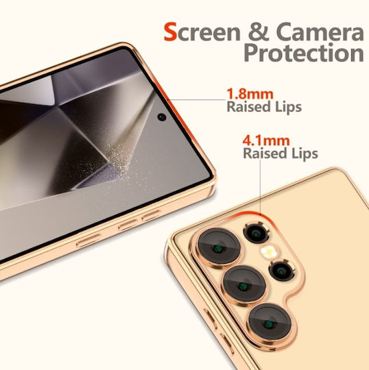 Tech-Protect Magflex Umschlag Rückseite Silikon Transparent (Galaxy S25 Ultra,Samsung S25 Ultra)