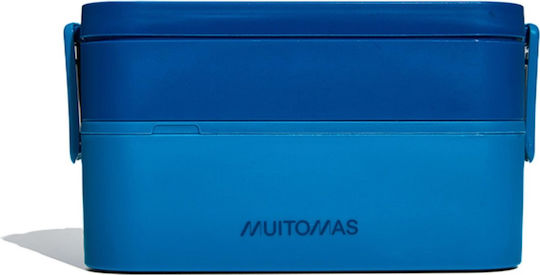 Muitomas Δοχείο Φαγητού Μπλε 1.7lt