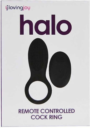 Halo Remote Controlled Vibrating Cock Ring Black Loving Joy | Skroutz.mt